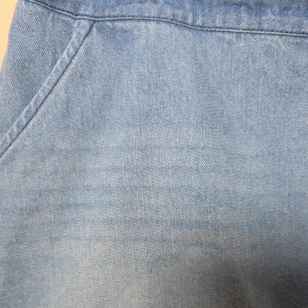 Pink Lily Light Blue Denim Skort - Picture 3 of 6